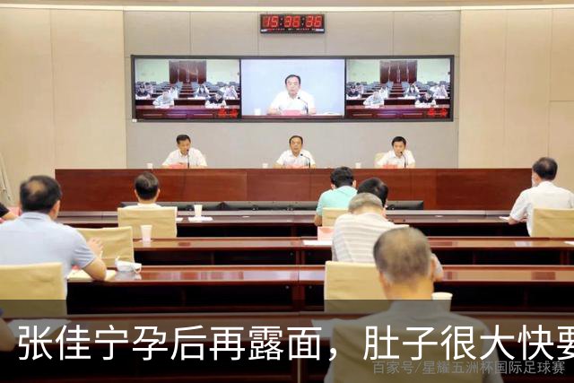 张佳宁孕后再露面，肚子很大快要生了，男方身份成谜“去父留子”